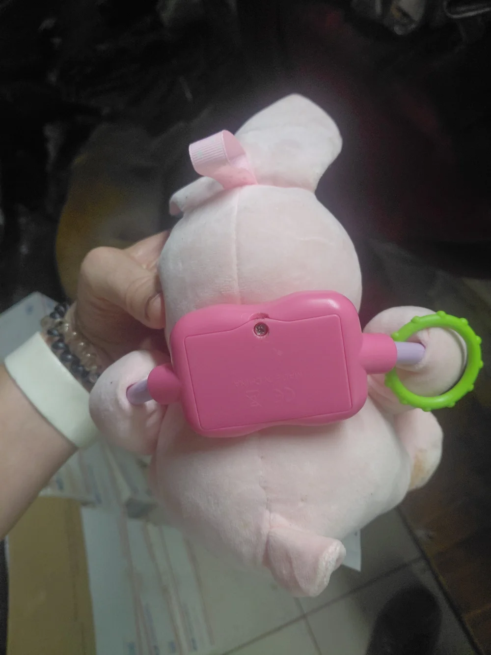 Ryotagift Baby Bilingual Musical Rabbit Stuffed Animal works great